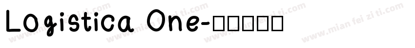 Logistica One字体转换